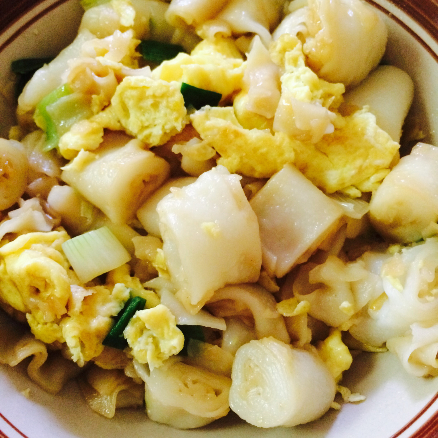 豉油王炒猪肠粉（少油版）