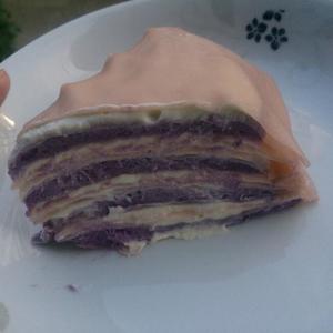 紫薯千层蛋糕的做法 步骤2