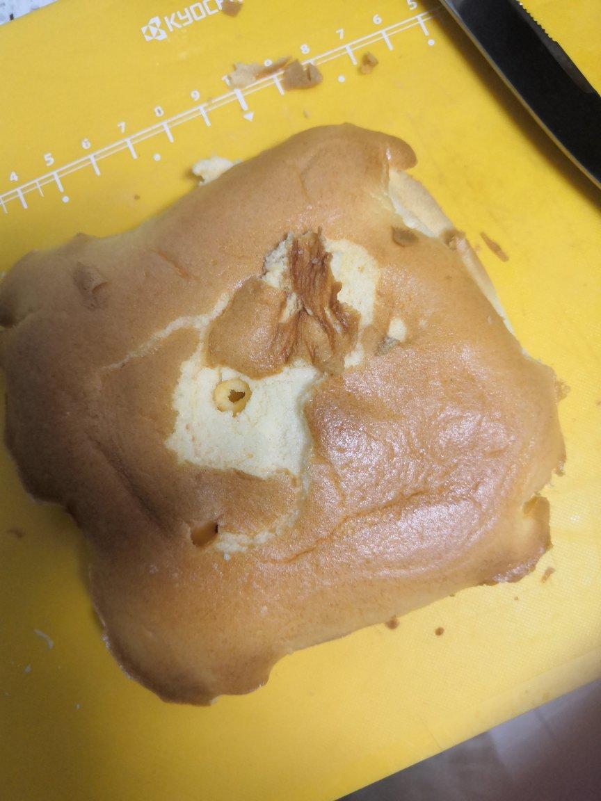 空气炸锅一人食——快手低糖酸奶蛋糕