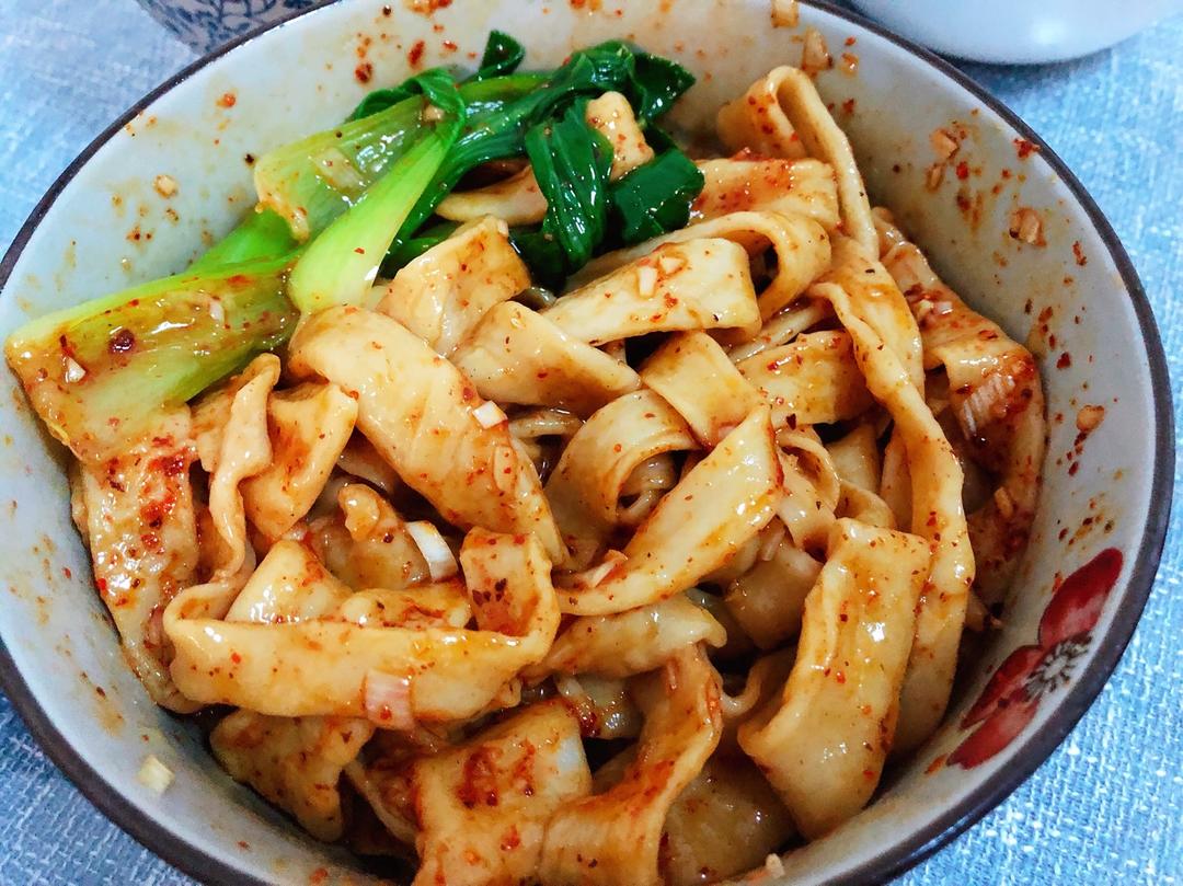 ［记录］陕西油泼面-附扯面做法