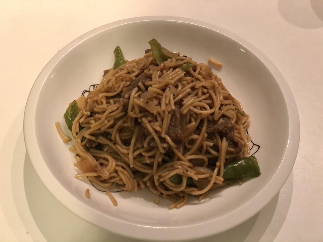 黑椒牛柳意面