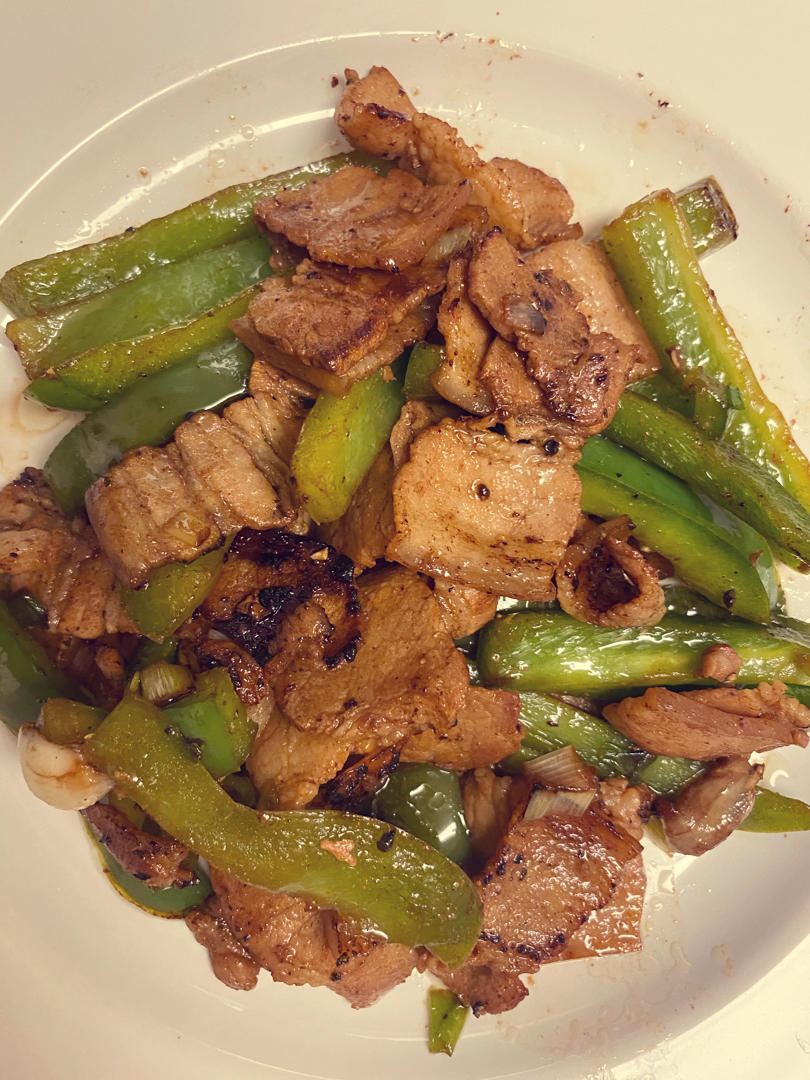 厨师长教你：“小炒肉”的家常做法，家常味很浓郁，先收藏起来