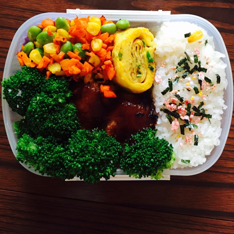 我的烘培手记做的上班族的午餐便当