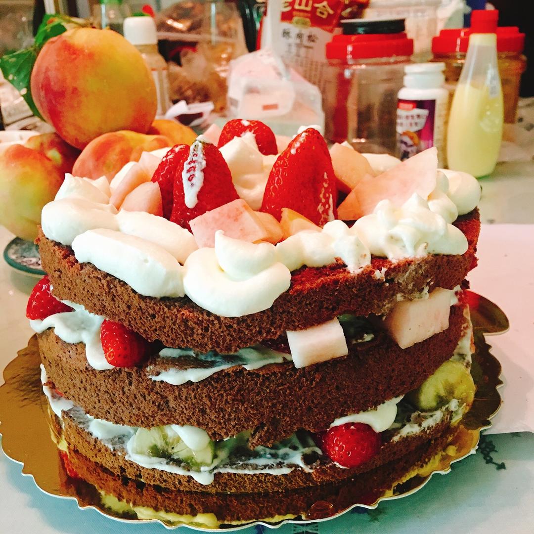 不消泡的巧克力戚风胚/「戚风及其衍生」烘焙视频蛋糕篇2