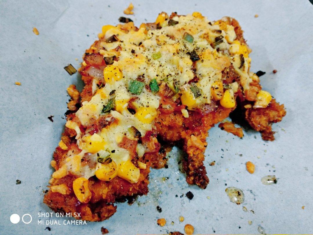 炸鸡披萨CHIZZA｜太阳猫早餐