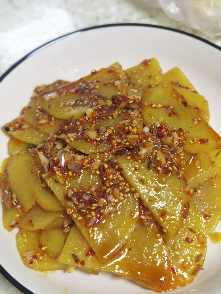 香辣土豆片，太过瘾了，好吃到停不下