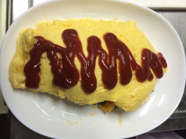 大师的半熟蒲公英蛋包饭