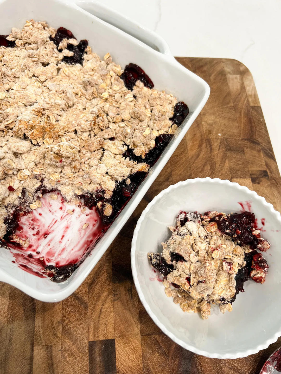 Cherry Crumble