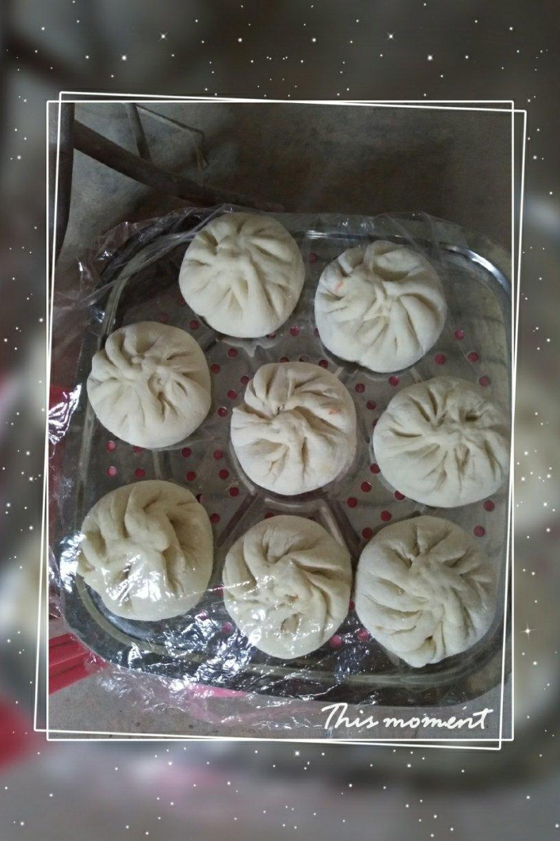 手工包子（肚脐包）