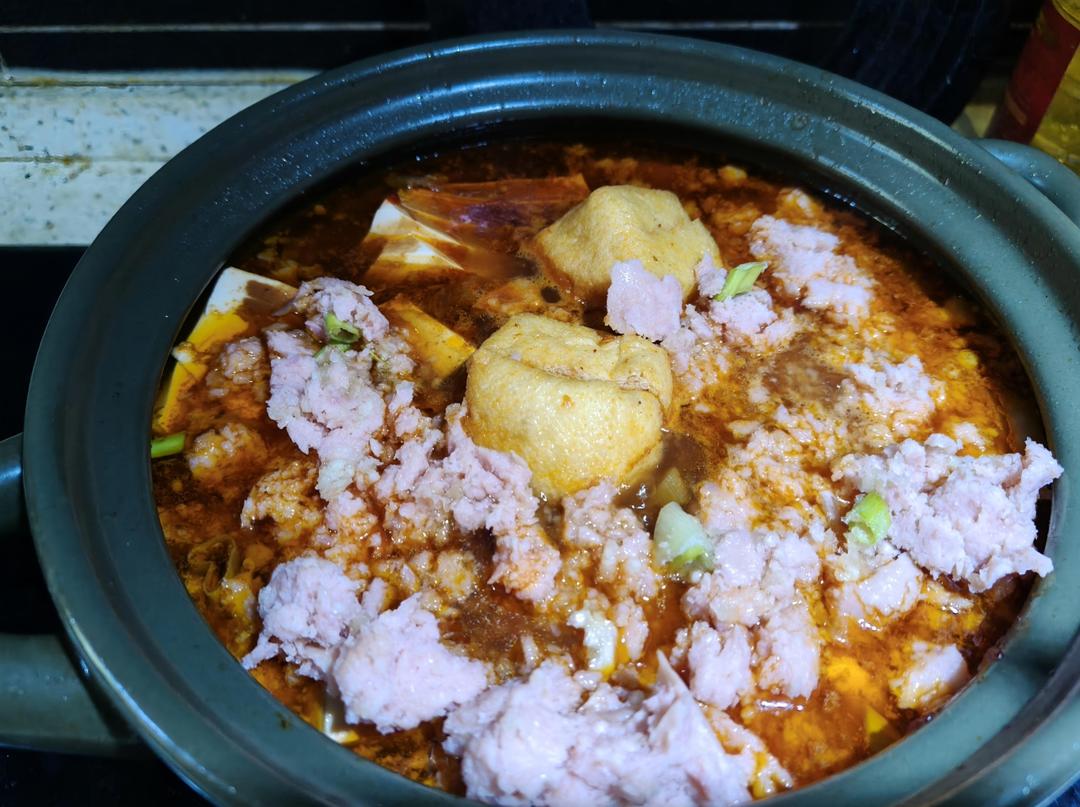 辣土豆炖锅