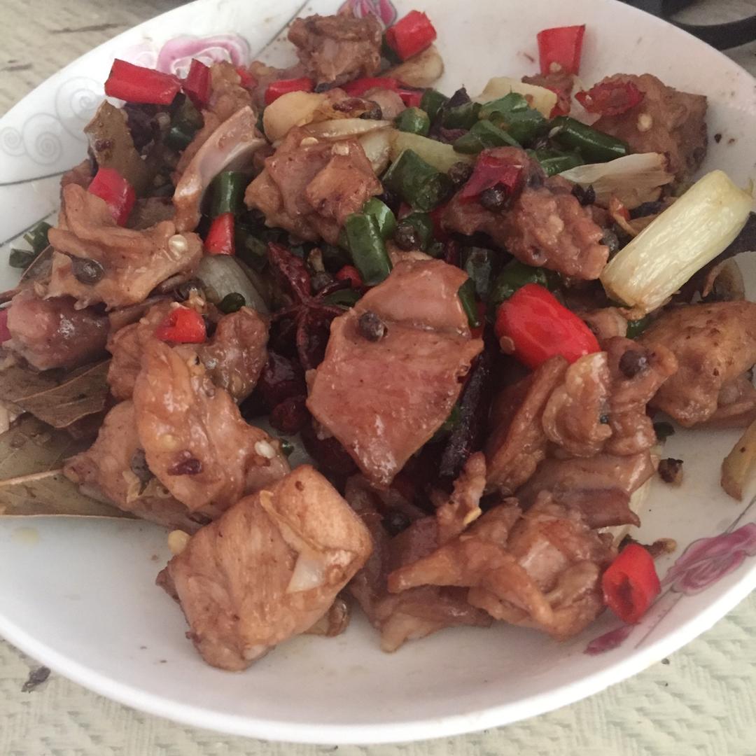双椒兔丁（重口味江湖菜）
