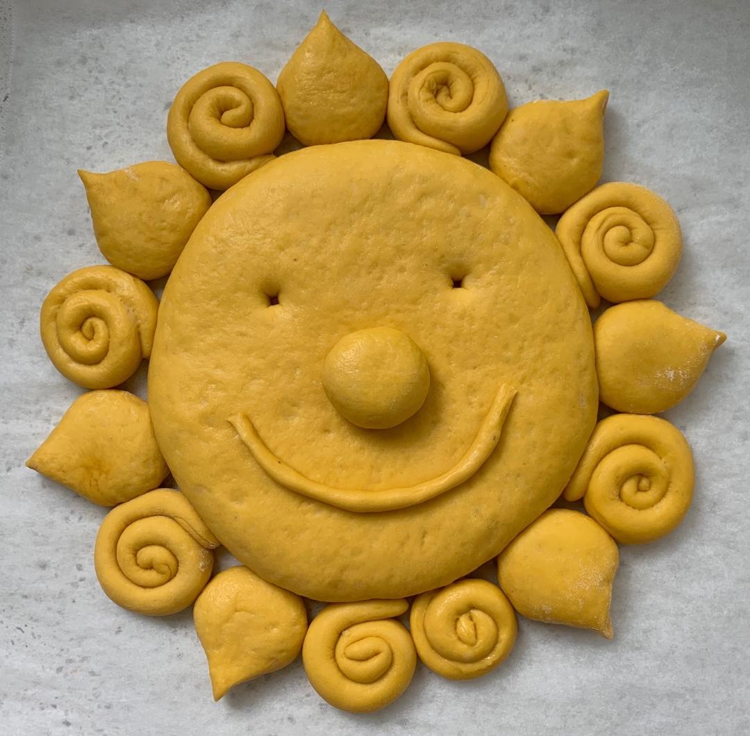 绘本里的太阳面包🌞 –蜂蜜南瓜面包