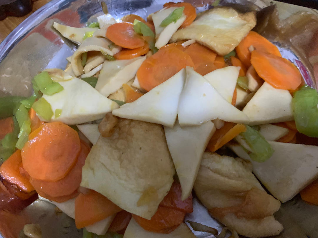 小炒千叶豆腐
