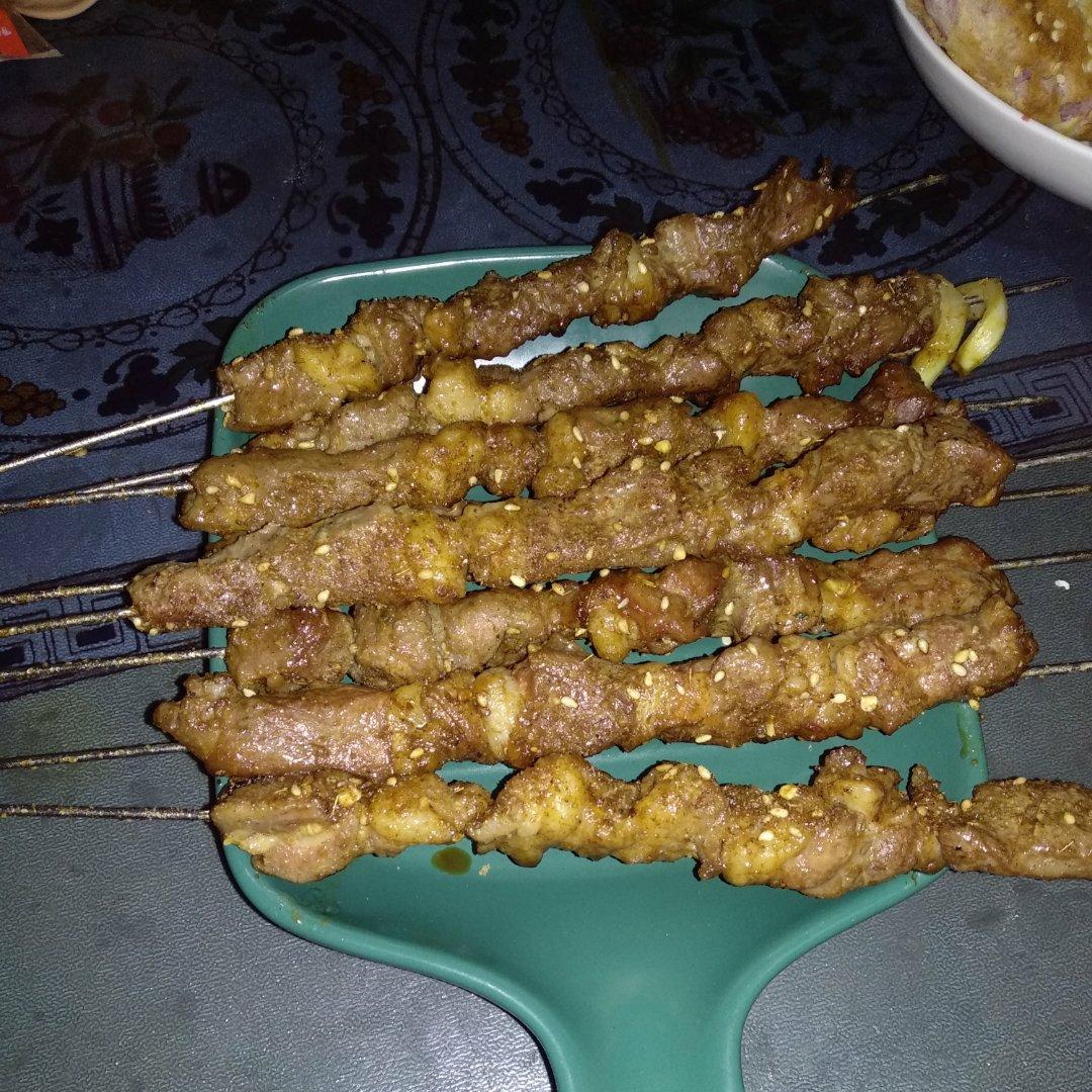 巨好吃的羊肉烤串（烤箱版）