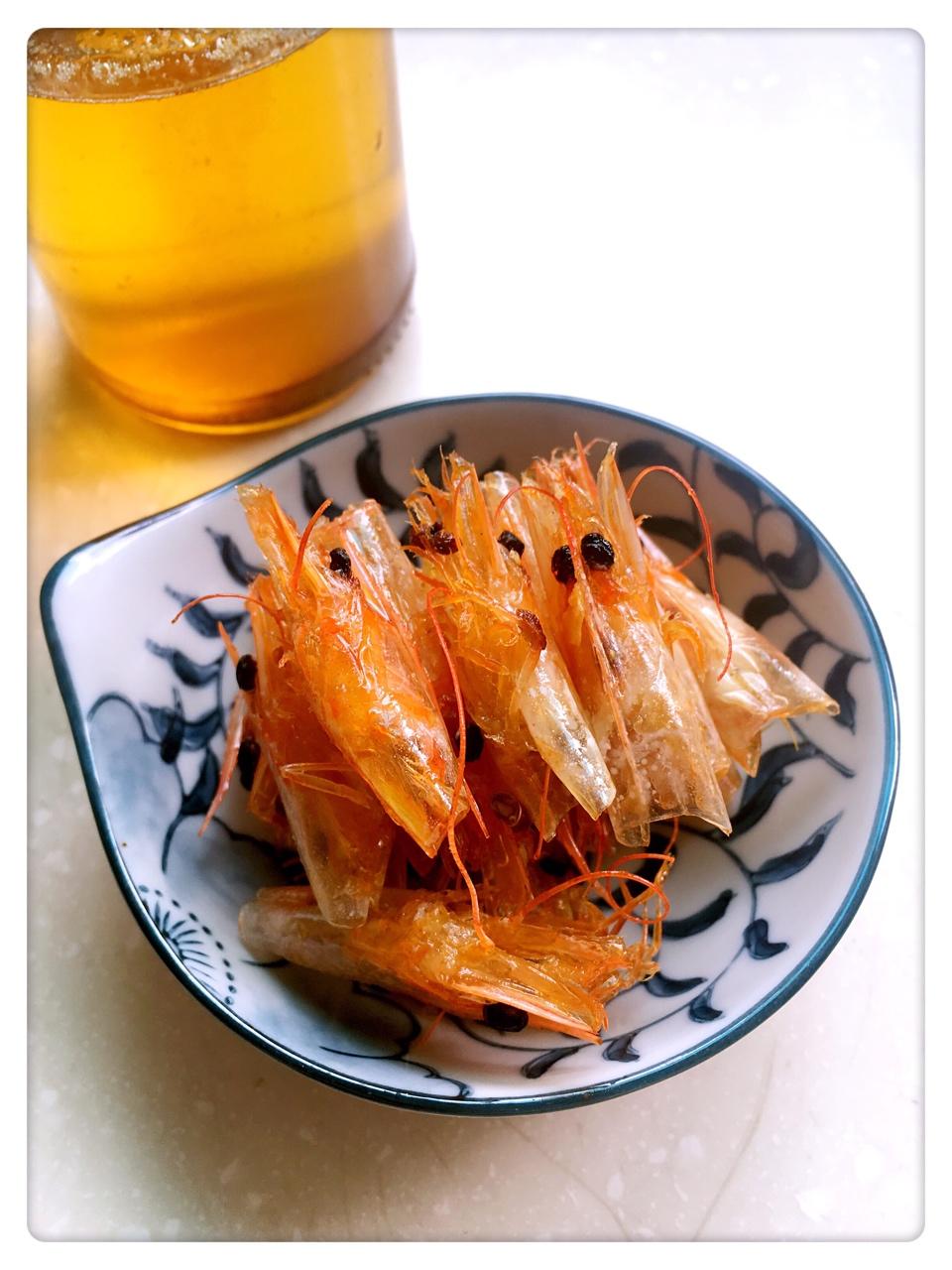 樊小七做的熬虾油炸虾头