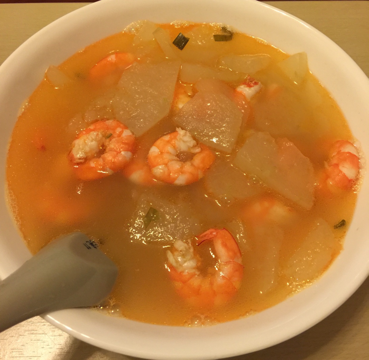 虾仁冬瓜汤