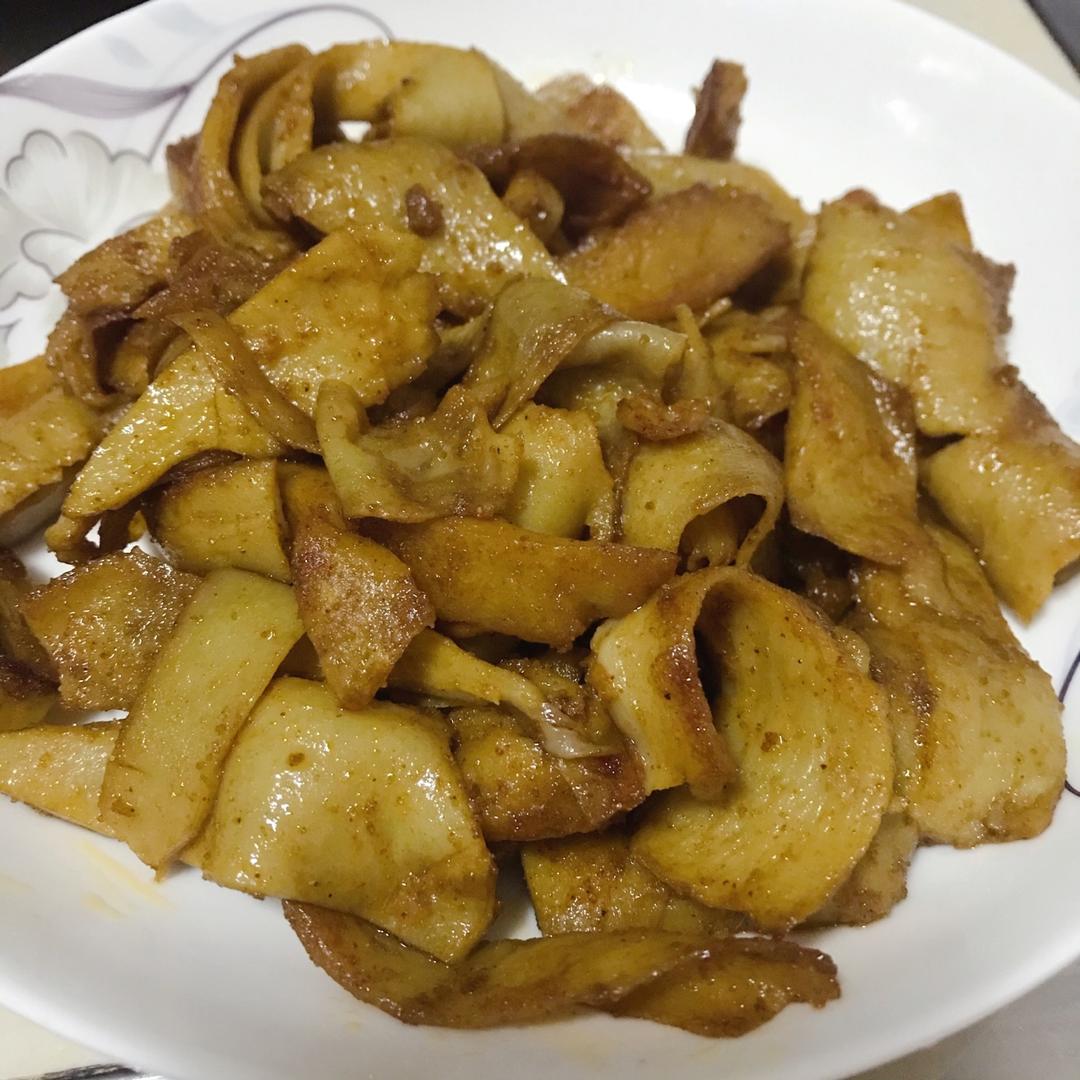 煎辣辣的手撕面筋（疯狂分泌口水ing）