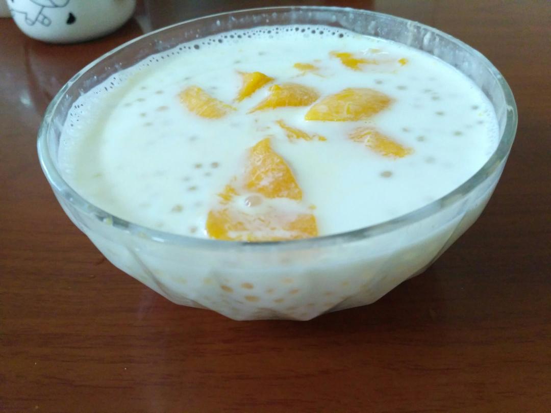 芒果椰汁西米露