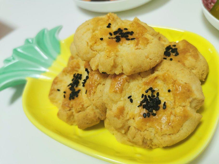 轻轻一按就碎掉的原味桃酥（不输猪油版）