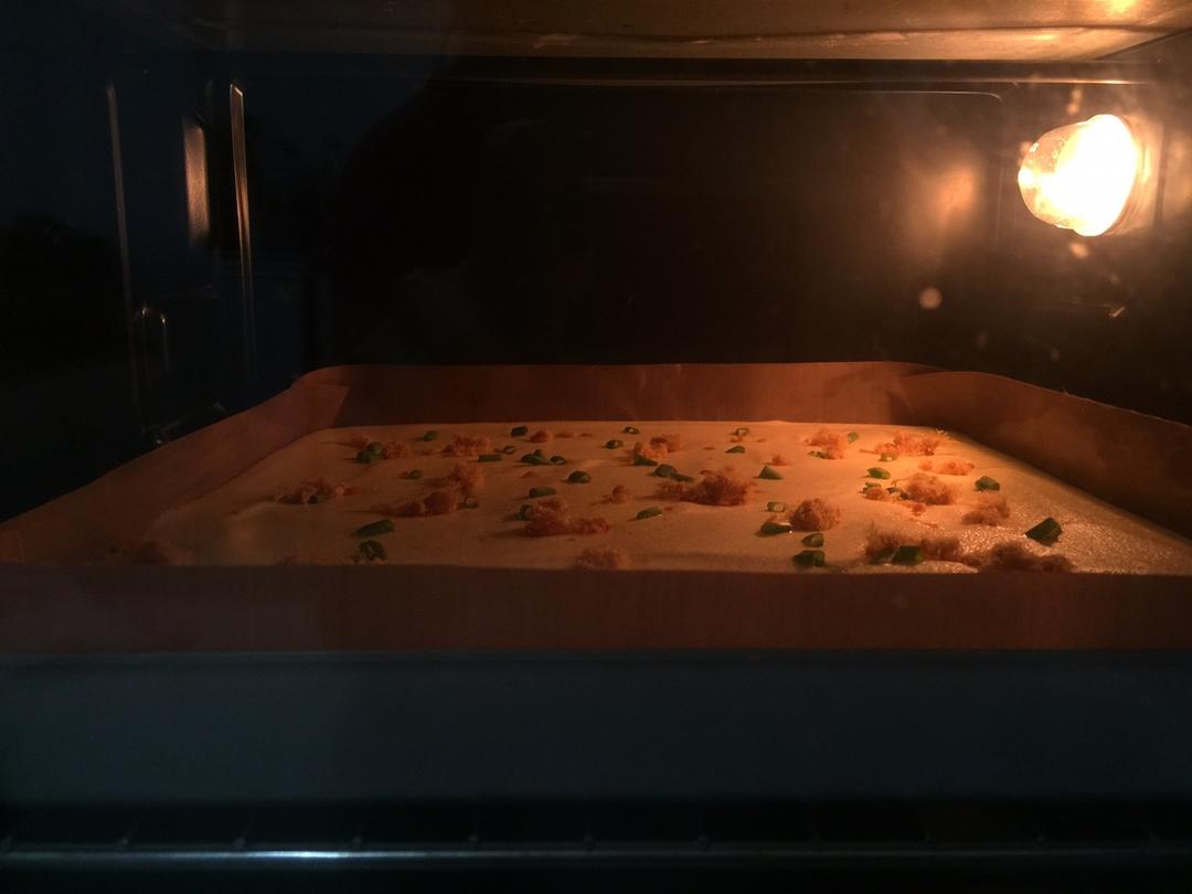 香葱肉松肥蛋糕卷～