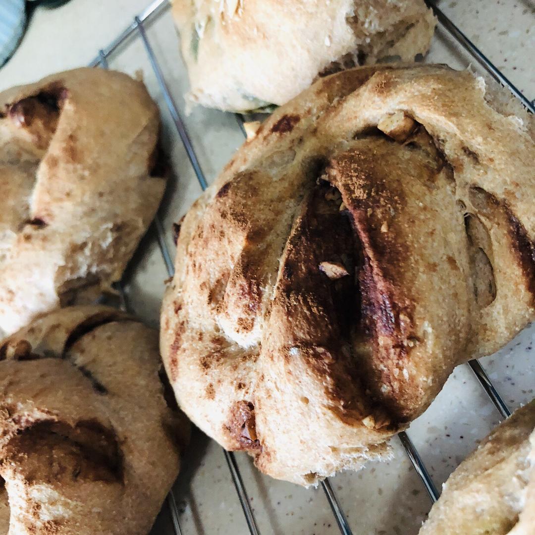 瑞典肉桂卷（附鲜酵母、活性干酵母、即时酵母用量换算公式）