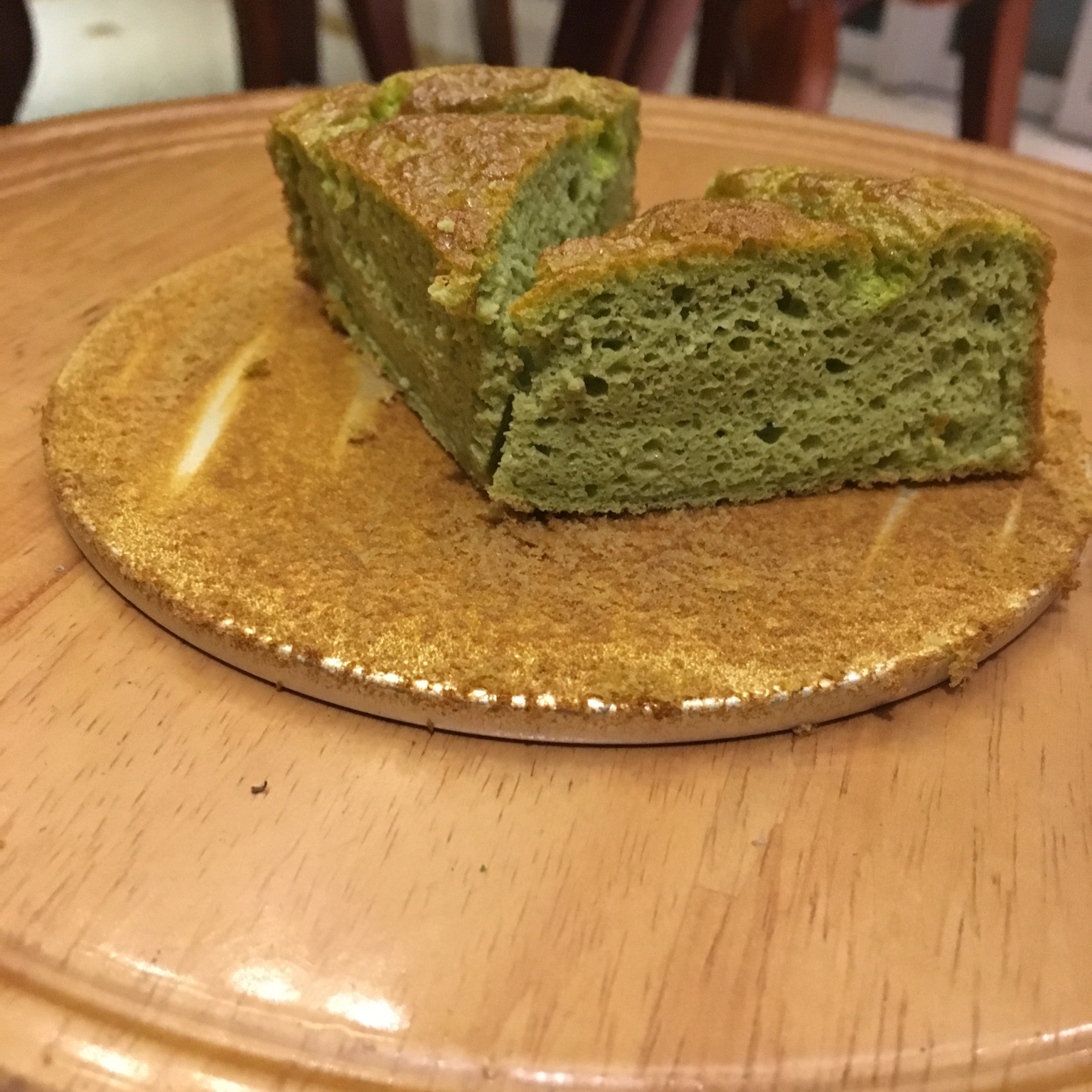 无油抹茶酸奶戚风（两蛋）