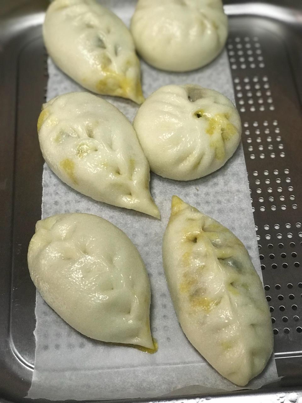 胡萝卜木耳鸡蛋素包子