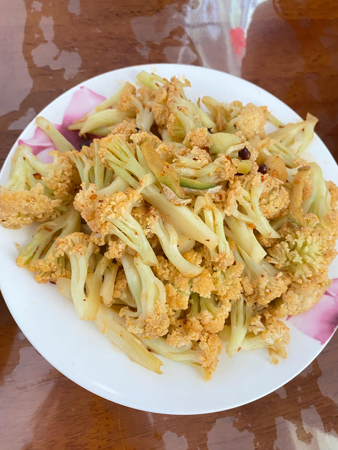 老丁的私房菜-干锅花菜