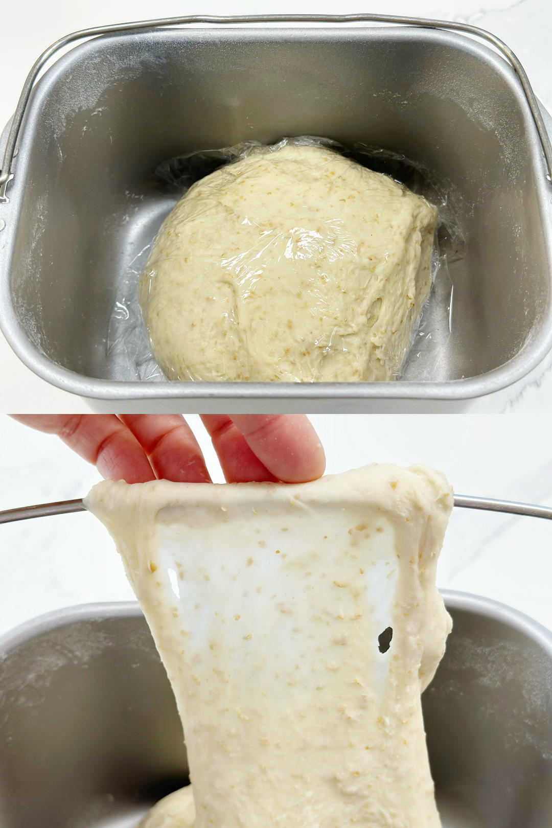 纯奶手撕吐司的做法 步骤1