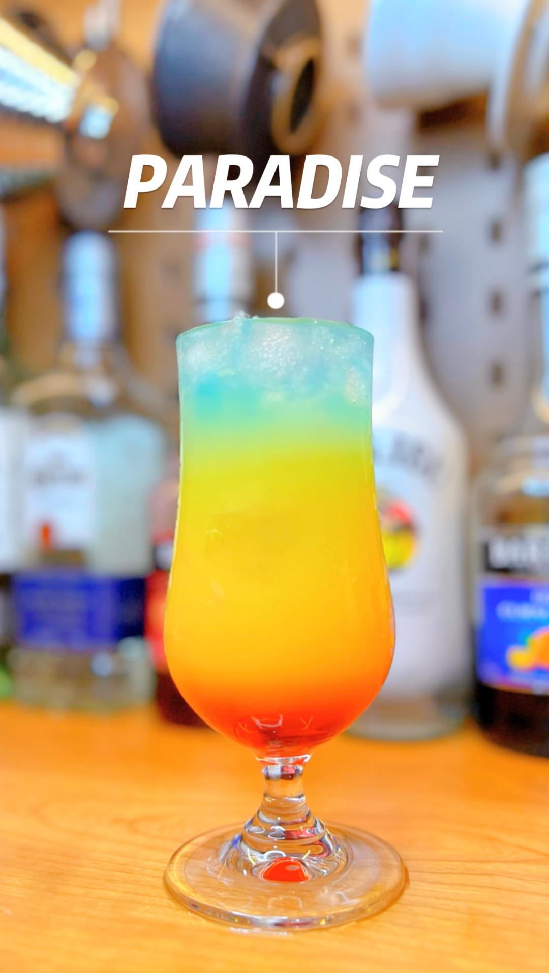 PARADISE 天堂/极乐世界 彩虹鸡尾酒的做法