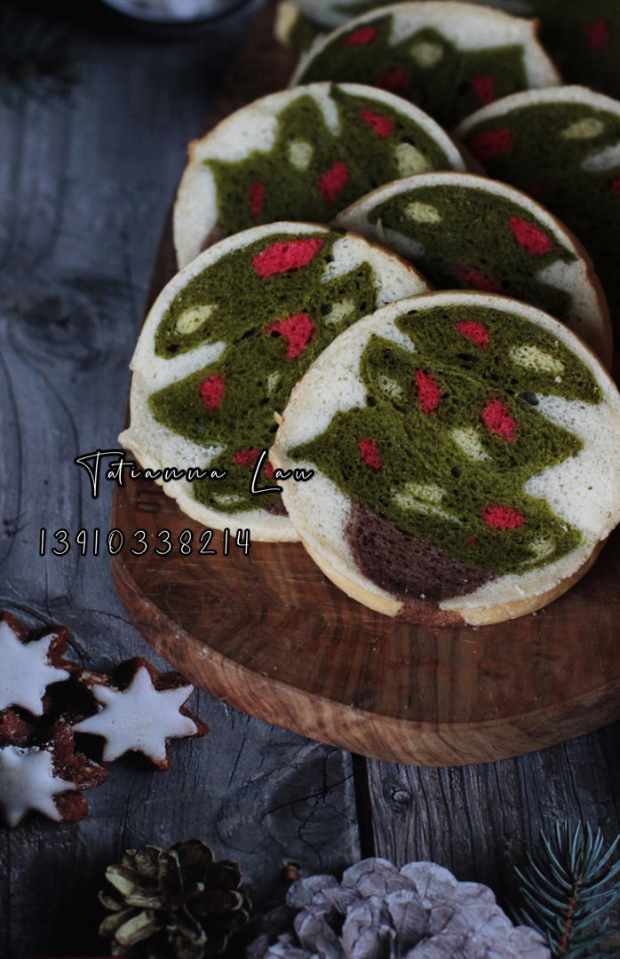 零色素卡通面包