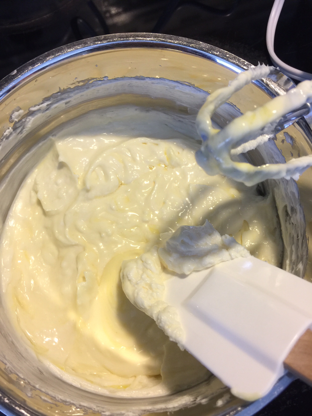 水浴法做重奶酪cheese cake的做法 步骤3