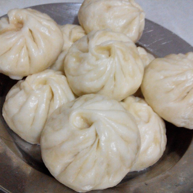 青山绿水-42做的榨菜猪肉包