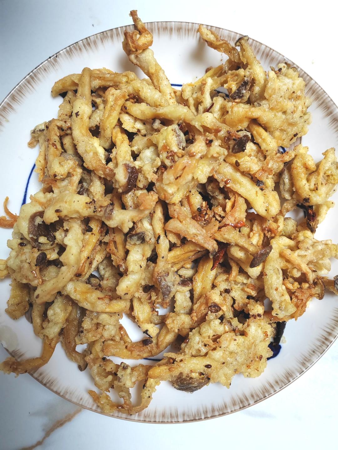 干煸茶树菇