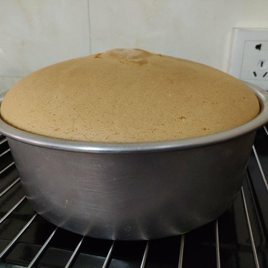 步骤最全面的戚风蛋糕（八寸）做法，成功率高！