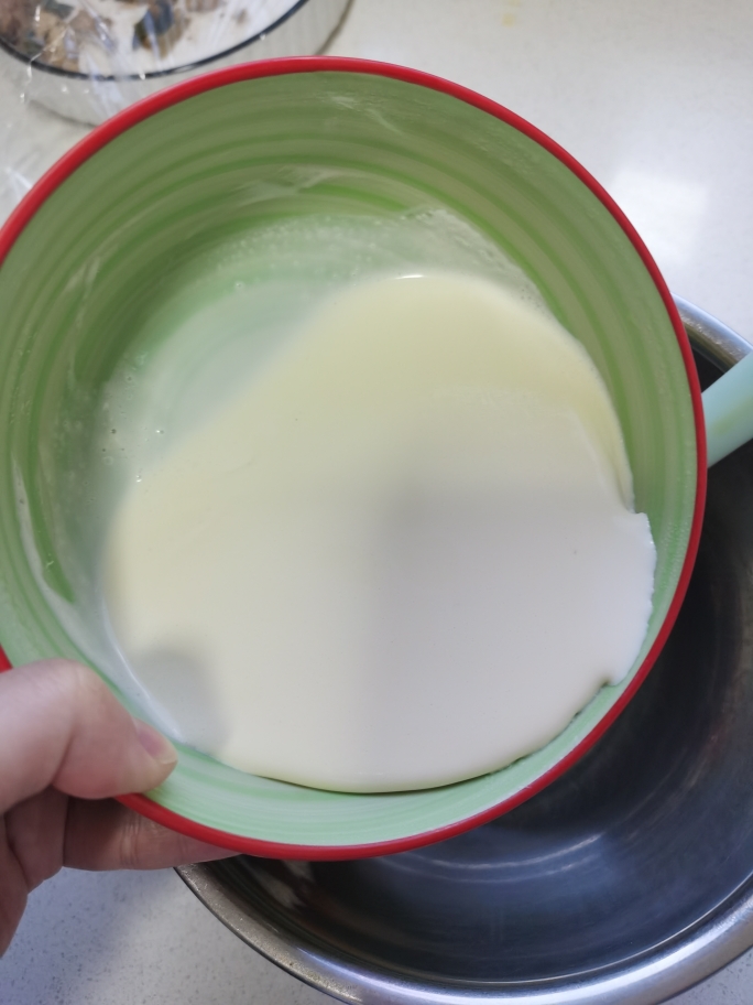 自制奶油，黄油奶粉版的做法 步骤4