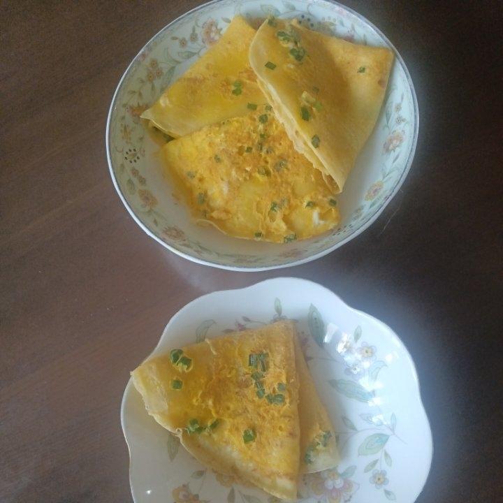 超软筋道的鸡蛋软饼