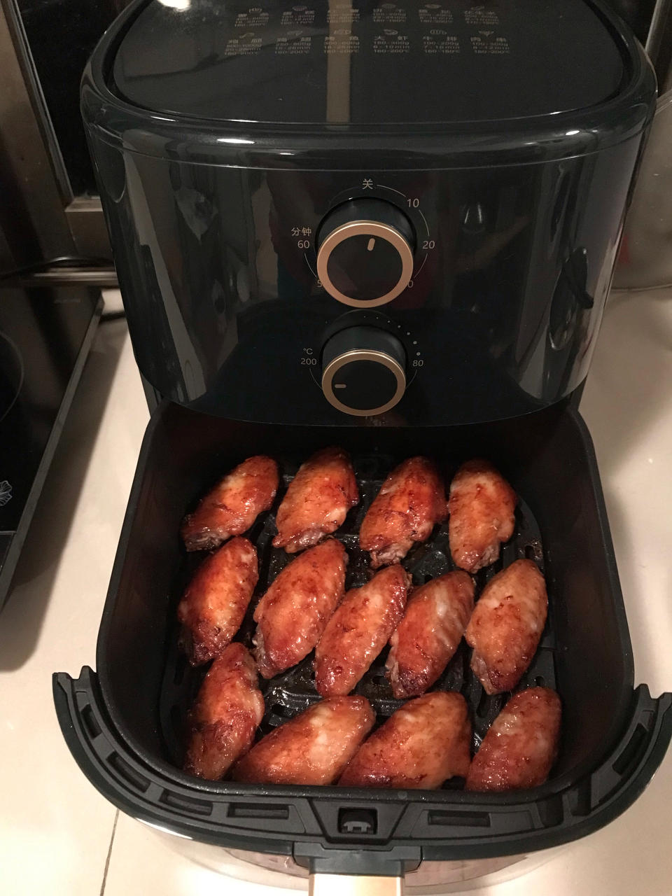 干煱鸡翅（空气炸锅版）