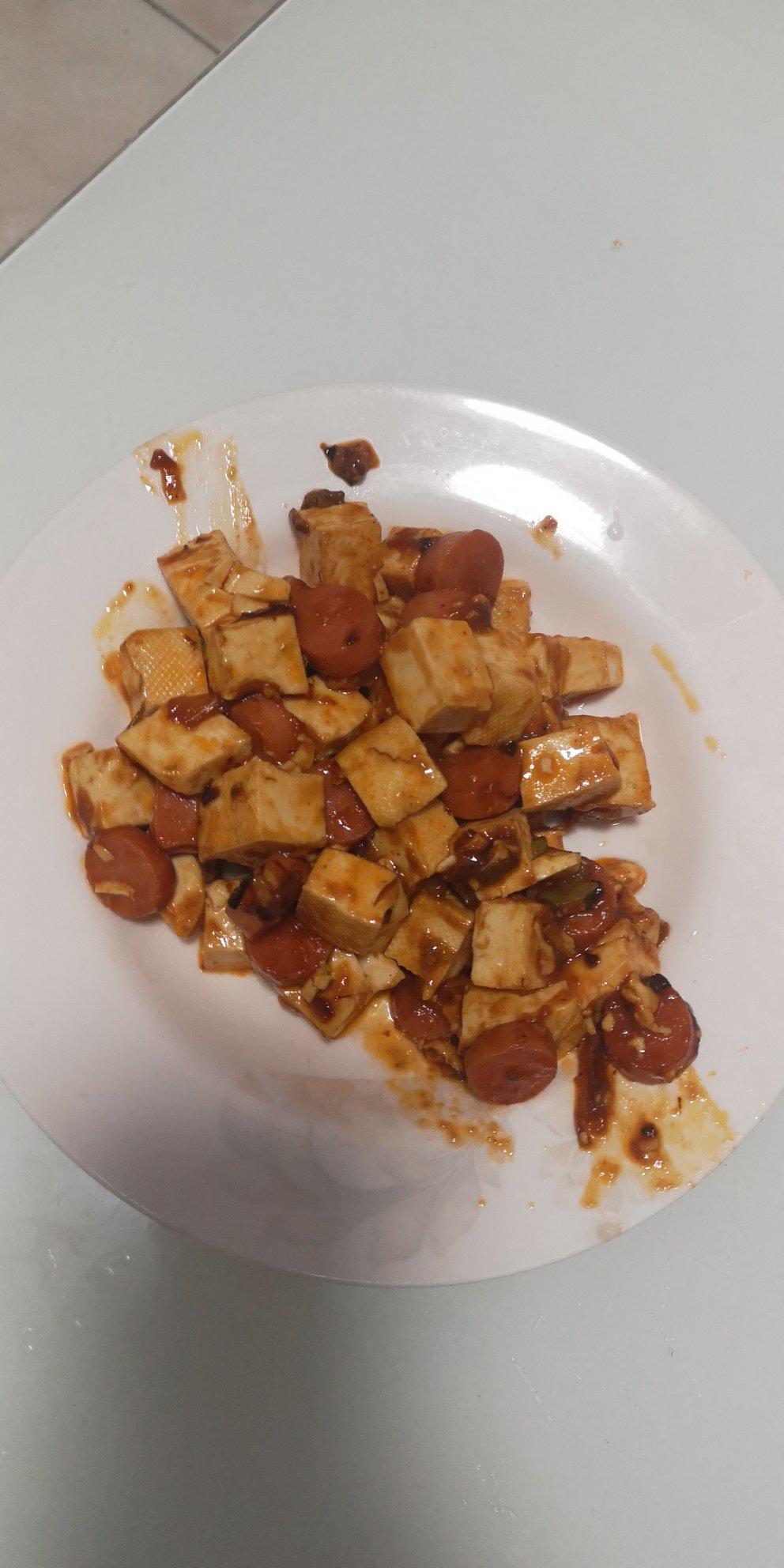 肉末番茄豆腐