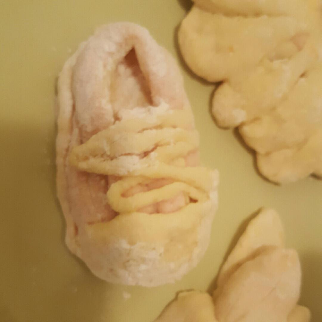 糯米粉手工之 帆布鞋