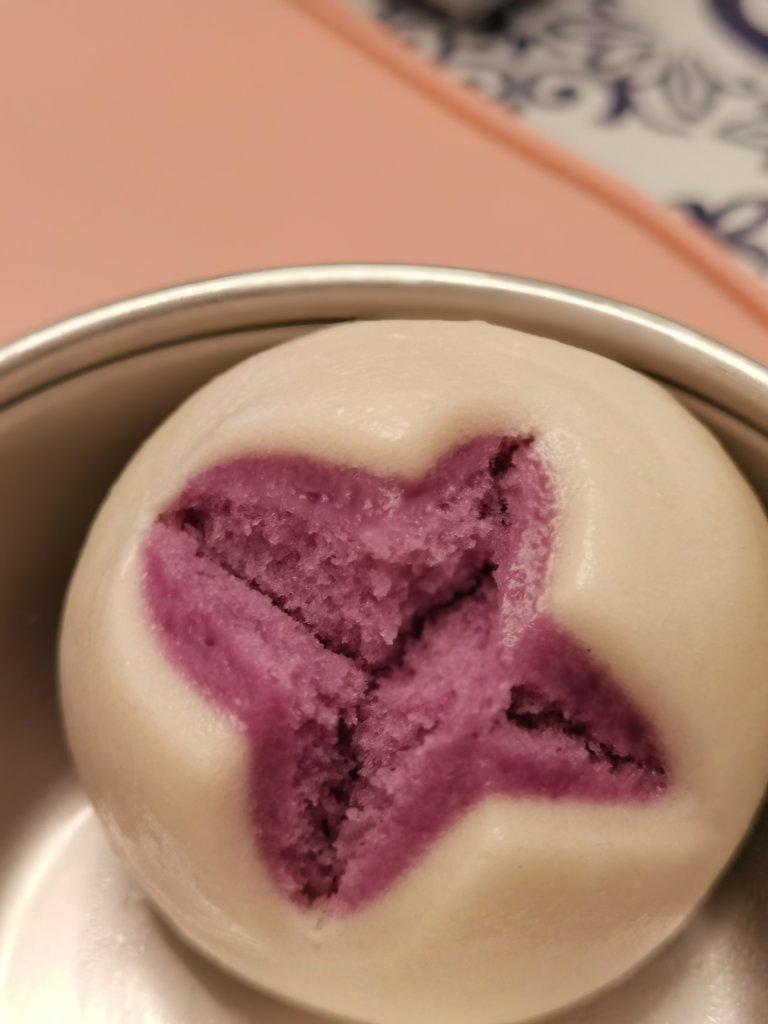 紫薯开花馒头