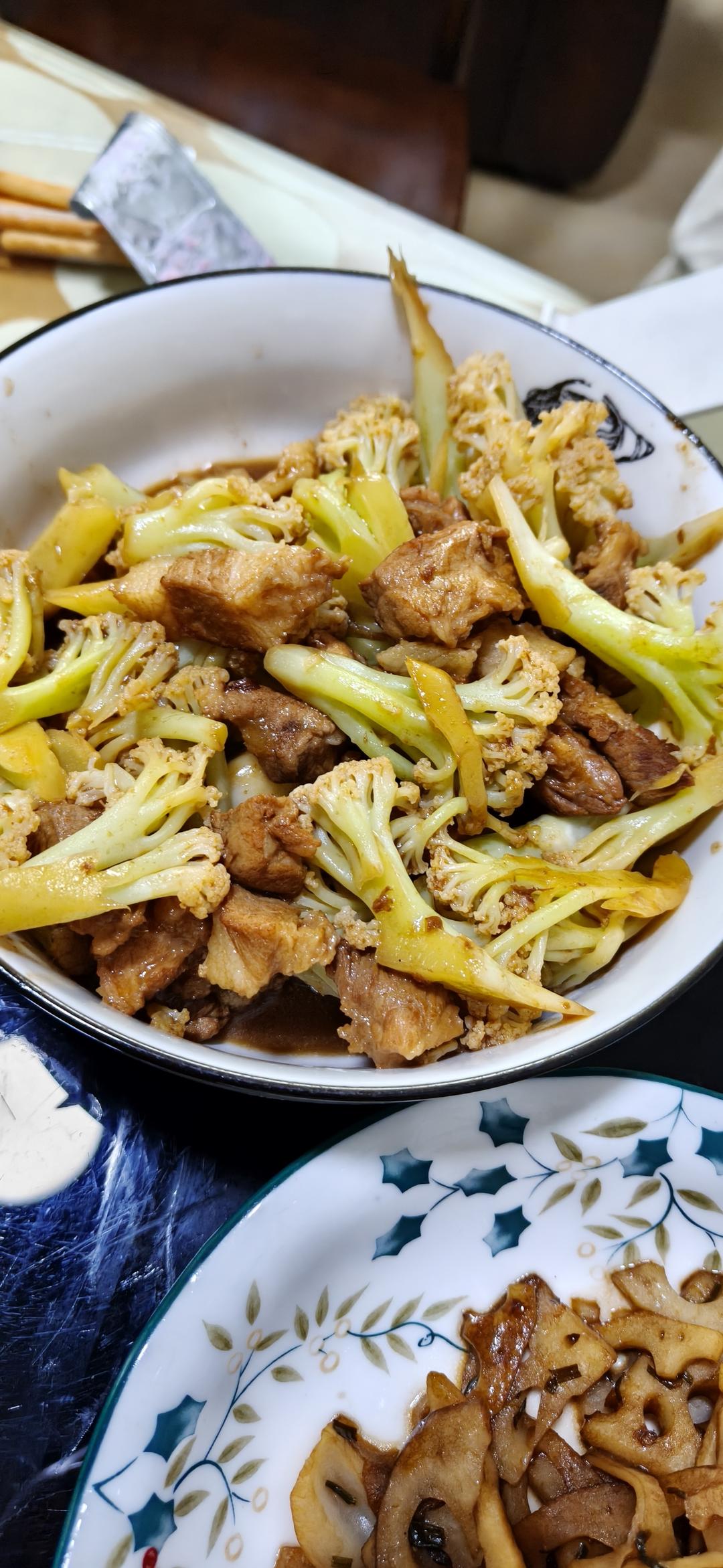 花菜烧肉