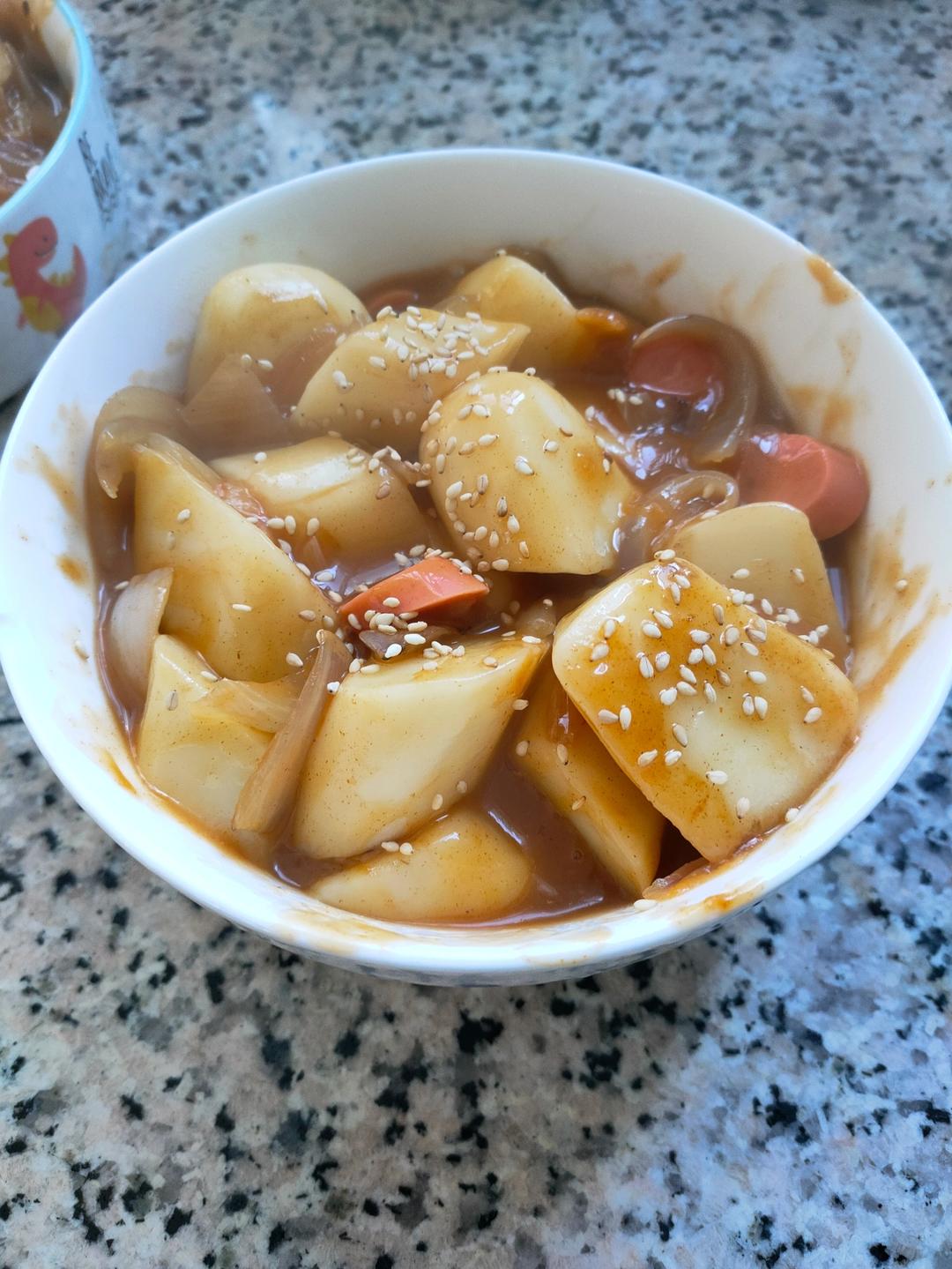韩式辣炒年糕