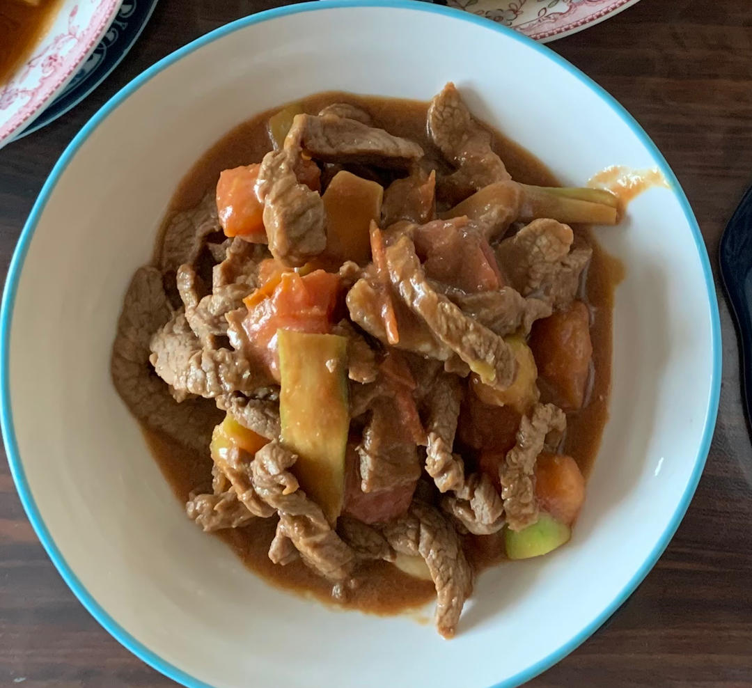 西红柿炒牛肉 经典口味