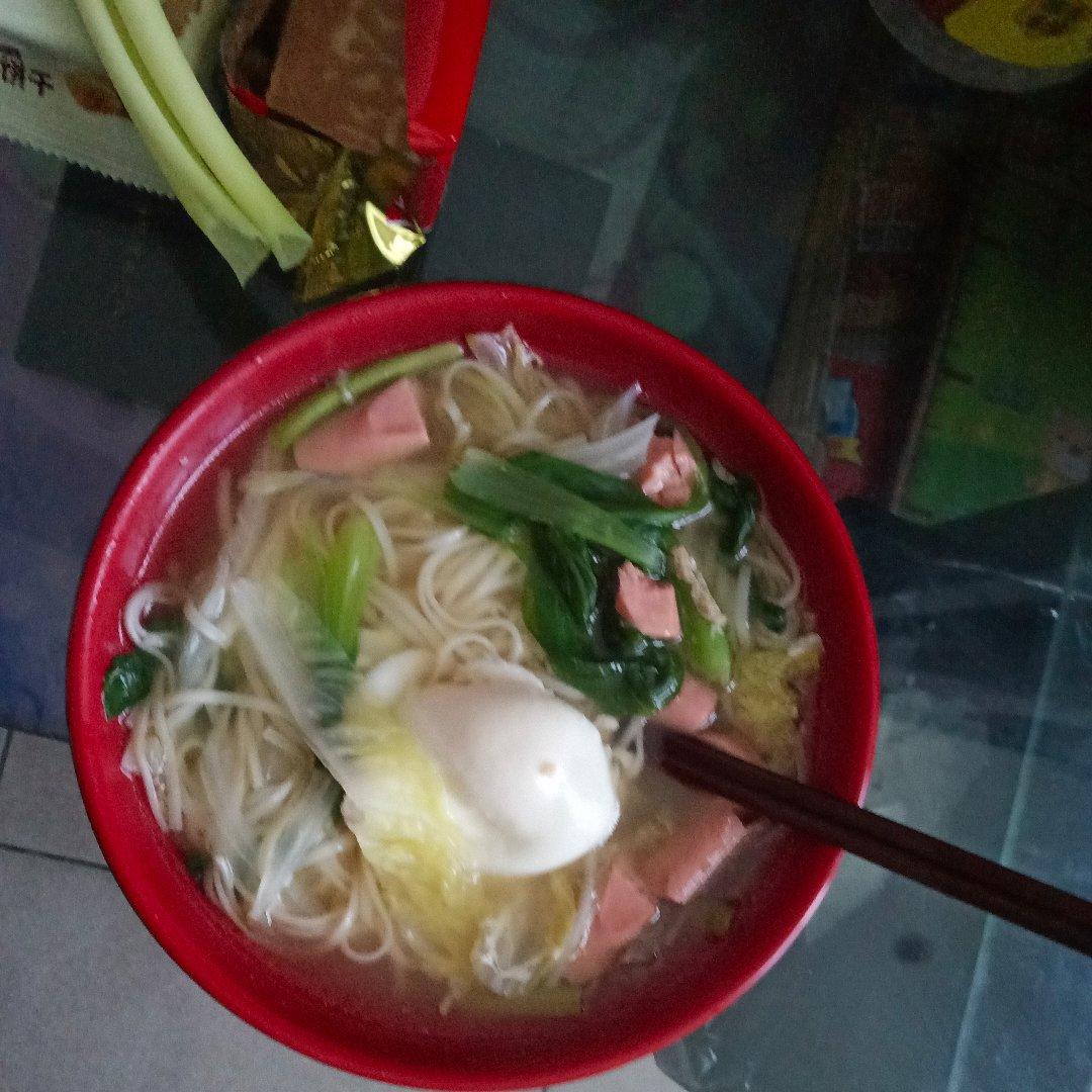 快手早餐之元气清汤面