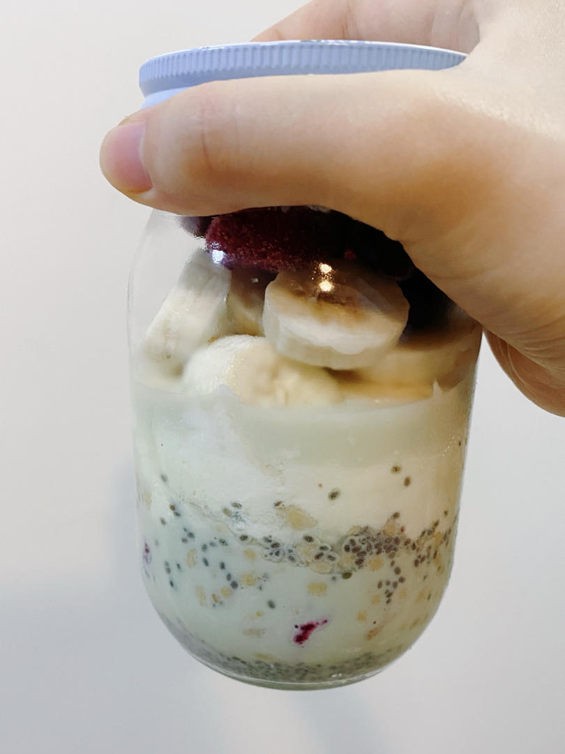 basic overnight oats 时下最流行的营养健康冷藏式隔夜免煮燕麦基本款