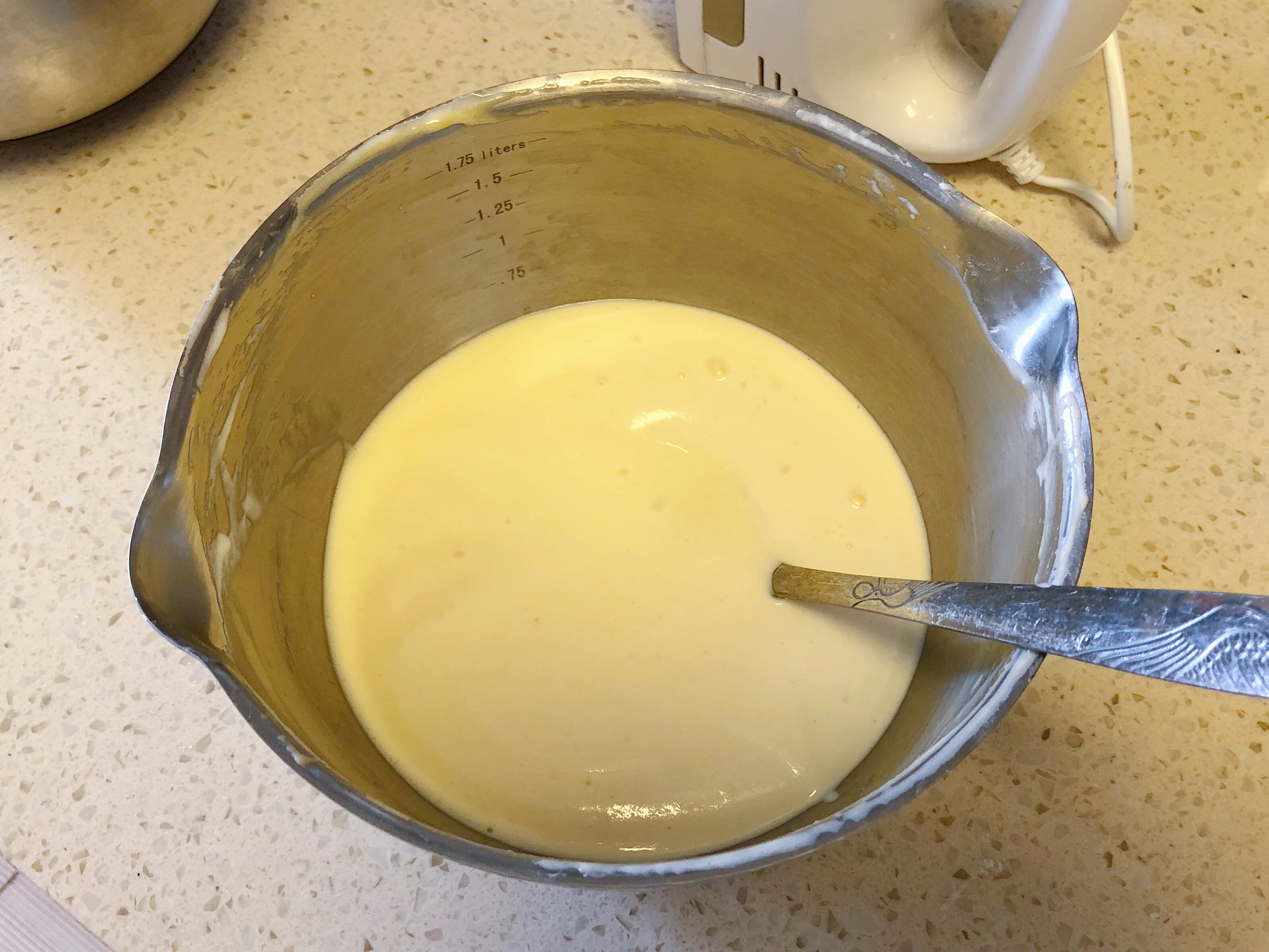 原味松饼（冷了也松软）的做法 步骤5
