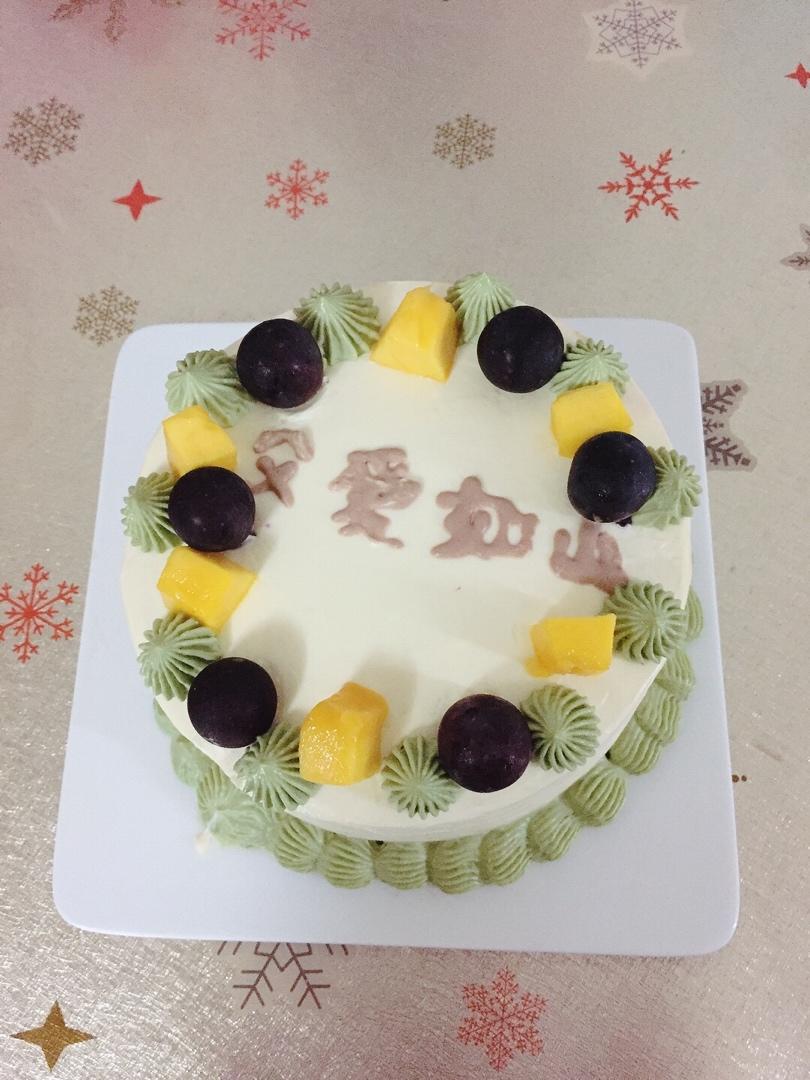 8寸水果生日蛋糕
