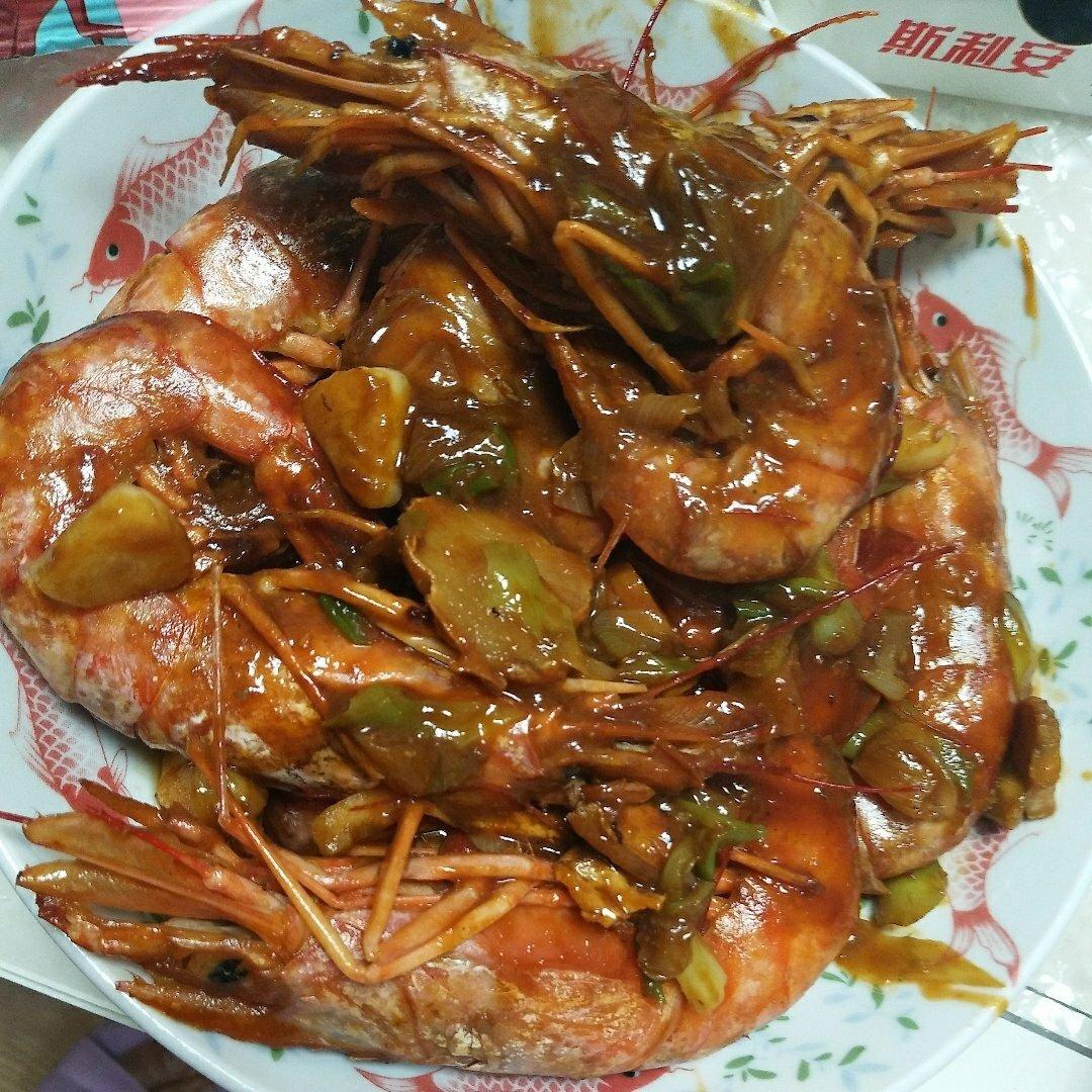油焖大虾
