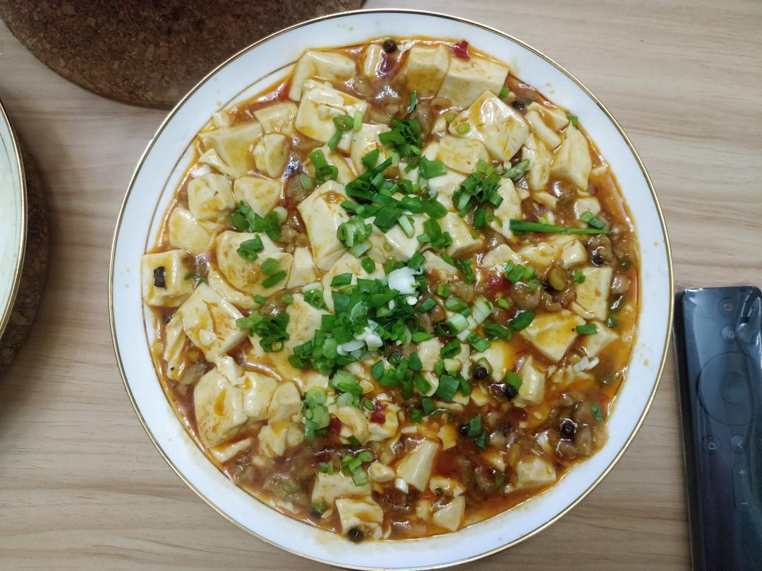 家常红烧肉末豆腐